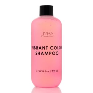 LIMBA COSMETICS VIBRANT COLOR SHAMPOO - ŠAMPŪNAS DAŽYTIEMS PLAUKAMS, 300 ml (Lmb79)
